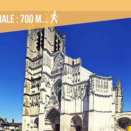 La Belle Pause - Studio Auxerre Proche Parking Екстер'єр фото